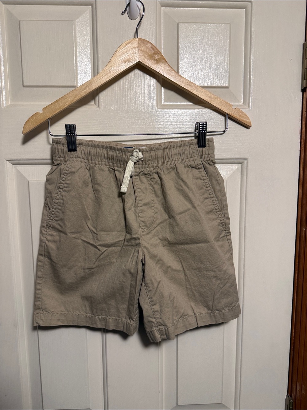 Old Navy Boys Tan Drawstring Shorts